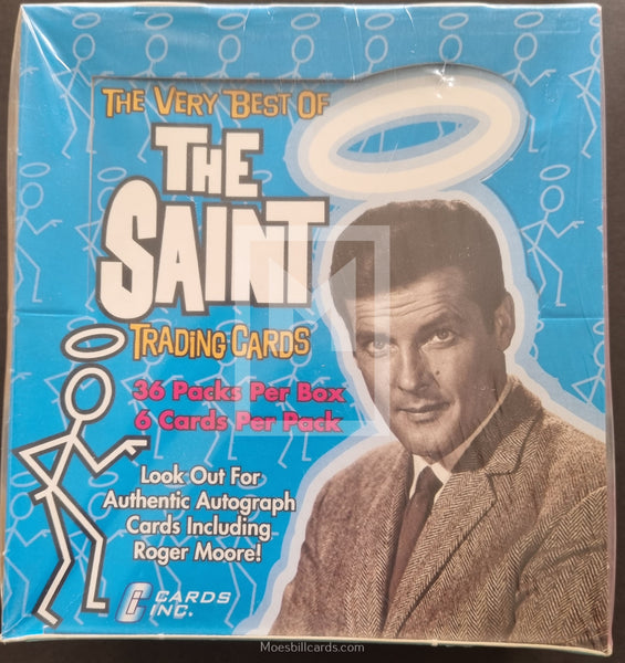 Cards Inc The Saint Trading Card Box Front