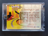 Charlie and the Chocolate Factory Artbox Costume Card Charlie Buckets Sweater 10 case incentive Back 170