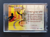Charlie and the Chocolate Factory Artbox Costume Card Mr Salt Tie Back 165