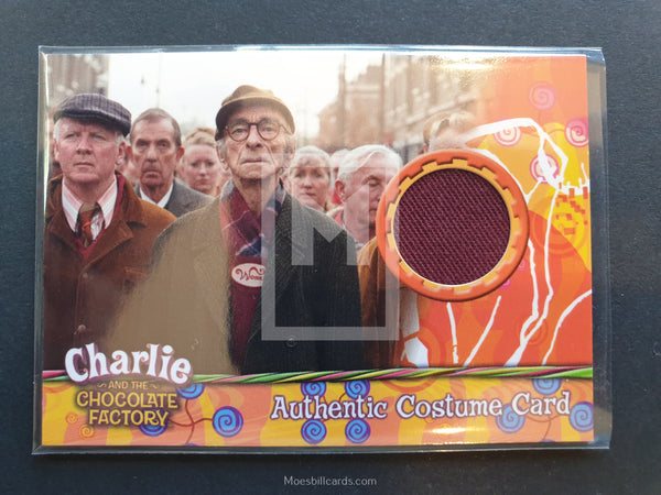 Charlie and the Chocolate Factory Artbox Costume Card Wonka Employee Front 490