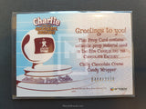 Charlie and the Chocolate Factory Artbox Prop Card Chilli Chocolate Creme Candy Wrapper Back 2330