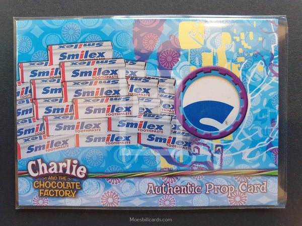 Charlie and the Chocolate Factory Artbox Prop Card Smilex Toothpaste Box Front 340