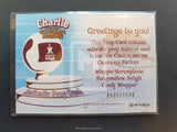 Charlie and the Chocolate Factory Artbox Prop Card Whipple Scrumptious Fudgemellow Delight Candy Wrapper Back 1530