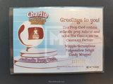 Charlie and the Chocolate Factory Artbox Prop Card Whipple Scrumptious Fudgemellow Delight Candy Wrapper Back 190