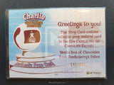 Charlie and the Chocolate Factory Artbox Prop Card Wonka Box of Chocolates from Pondicherrys Palace Back 390