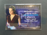 2005 Inkworks Charmed Conversations PWCC2 Piper Pieceworks Trading Card - Holly Marie Combs - Back