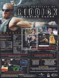 Chronicles of Riddick Promo Sell Sheet Trading Card Back