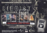Chronicles of Riddick Promo Trading Card P1 Back