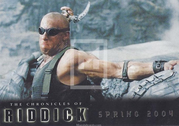 Chronicles of Riddick Promo Trading Card P1 Front