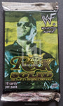 Comic Images WWF WWE The Rock Solid Trading Card Pack Front