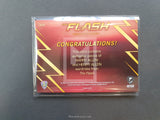 DC Comics The Flash Season 1 Dual Wardrobe Trading Card DM2 Back