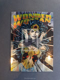 DC Legends Power Chrome Premiere Edition Hard Hitters Insert Trading Card Wonder Woman H3 Front
