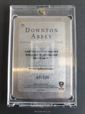 Downton Abbey Season 1_2 Metal Promo P2 Trading Card Back