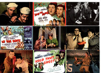 Duocards Abbott Costello Base Trading Card Set In The Navy Original Cinema Movie Posters