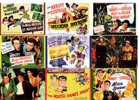 Duocards Abbott Costello Base Trading Card Set Meet Frankenstein Original Cinema Movie Posters