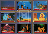 Dynamic Marketing Disney Aladdin Base Trading Card Set