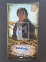 Fear The Walking Dead Alex Autograph Trading Card Front