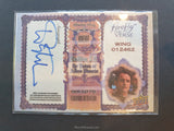 Firefly Verse Atterton EA Autograph Trading Card Front