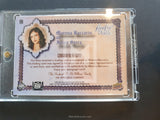 Firefly Verse Baccarin MB Autograph Trading Card Back