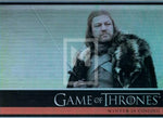 2012 Game of Thrones Season 1 Foil Parallel Trading Card 1 Front