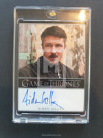 Game of Thrones Season 1 Bordered Autograph Trading Card Baelish Front
