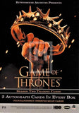 2013 Game of Thrones Season 2 Promo Trading Card P3 Back