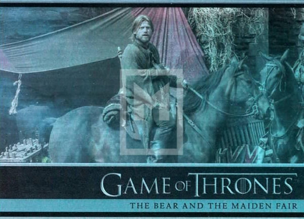 2014 Game of Thrones Season 3 Foil Parallel Trading Card 21 Front