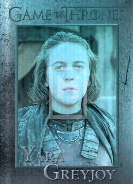 2014 Game of Thrones Season 3 Foil Parallel Trading Card 53 Front