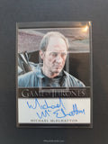 Game of Thrones Season 3 Roose Bordered Autograph Trading Card Front