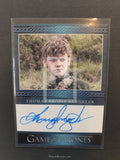Game of Thrones Season 3 Sangster Blue Autograph Trading Card Front