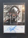2015 Game of Thrones Season 4 Ian Whyte as Gregor Clegane Autograph Trading Card Front