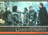 2015 Game of Thrones Season 4 Foil Parallel Trading Card 11 Front