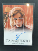 Game of Thrones Season 4 Simon Full Bleed Autograph Trading Card Front