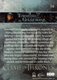 2016 Game of Thrones Season 5 Foil Parallel Trading Card 50 Back