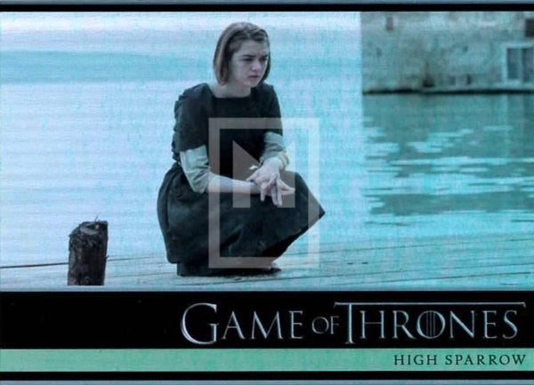 2016 Game of Thrones Season 5 Foil Parallel Trading Card 8 Front