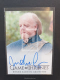 Game of Thrones Season 5 Full Bleed Mace Autograph Trading Card Front