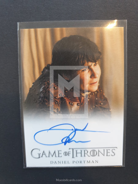 Game of Thrones Season 5 Full Bleed Podrik Autograph Trading Card Front