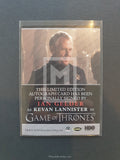Game of Thrones Season 7 Bordered Autograph Trading Card Kevan Back