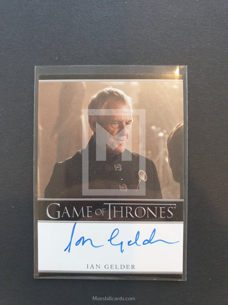 Game of Thrones Season 7 Bordered Autograph Trading Card Kevan Front