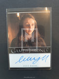 Game of Thrones Season 7 Bordered Autograph Trading Card Kitty Front