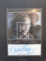 Game of Thrones Season 7 Bordered Autograph Trading Card Leaf Front