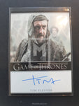 Game of Thrones Season 7 Bordered Autograph Trading Card Rivers Front