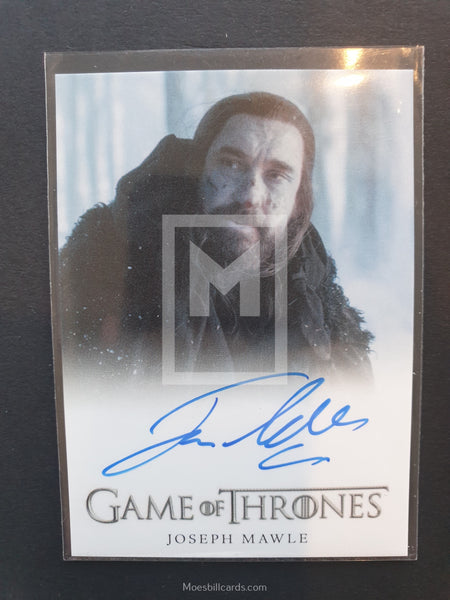 Game of Thrones Season 7 Full Bleed Autograph Trading Card Benjen Front