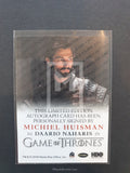 Game of Thrones Season 7 Full Bleed Autograph Trading Card Huisman Back