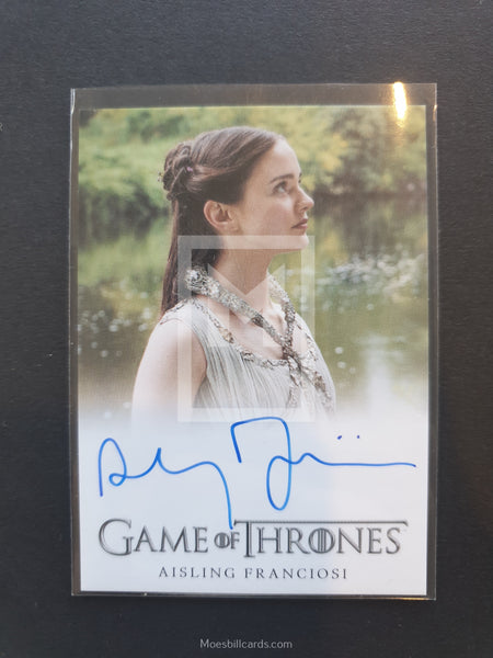 Game of Thrones Season 7 Full Bleed Autograph Trading Card Lyanna Front