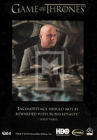 Game of Thrones Season 7 The Quotable Trading Card Q64 Back Rittenhouse Archives Moesbill Cards Melbourne Australia