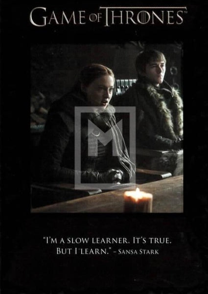 Game of Thrones Season 7 The Quotable Trading Card Q66 Front Rittenhouse Archives Moesbill Cards Melbourne Australia