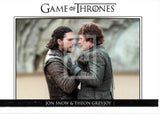 2017 Game of Thrones Season 7 Relationships Insert Trading Card DL46 Front Jon Snow