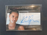 Game of Thrones Season 7 Valyrian Steel Autograph Trading Card Hughes Front