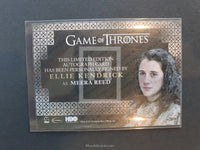 Game of Thrones Season 7 Valyrian Steel Autograph Trading Card Meera Back